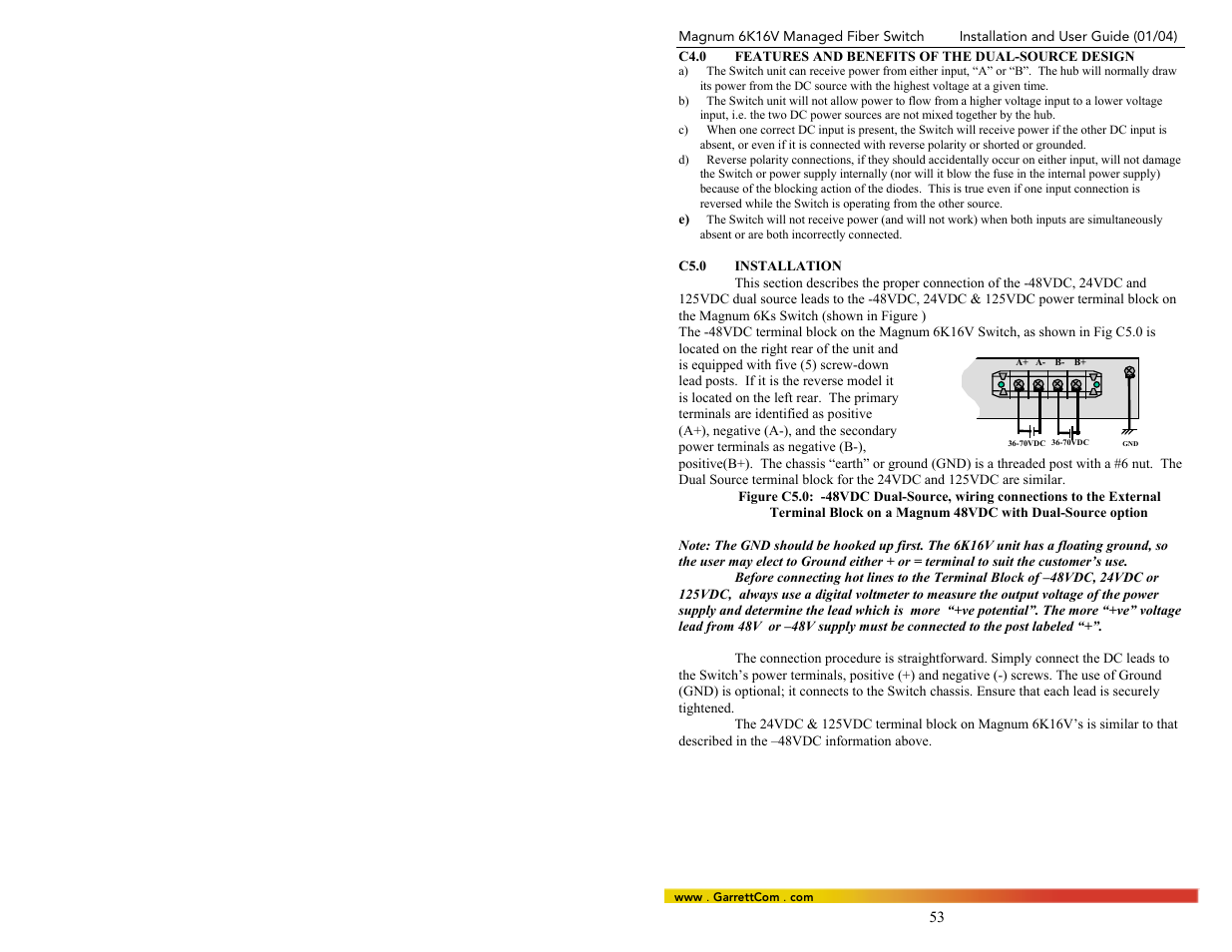 GarrettCom 6K16V User Manual | Page 60 / 61