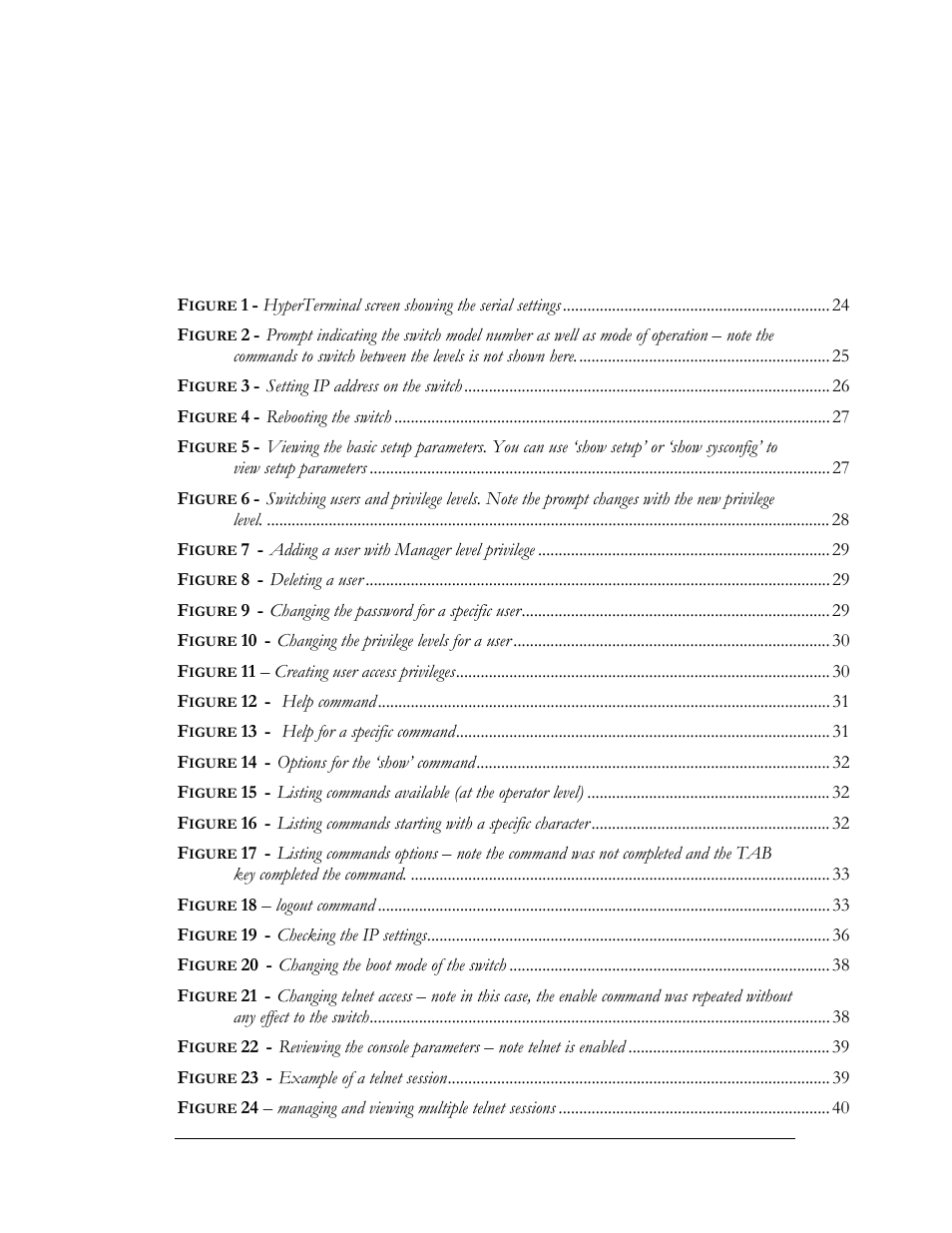 List of figures | GarrettCom Magnum MNS-6K User Manual | Page 12 / 329