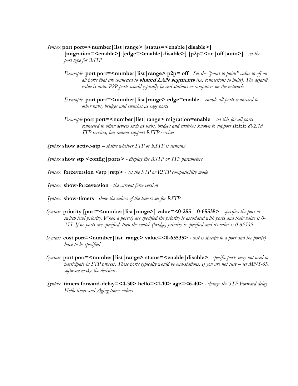 GarrettCom Magnum MNS-6K User Manual | Page 149 / 329