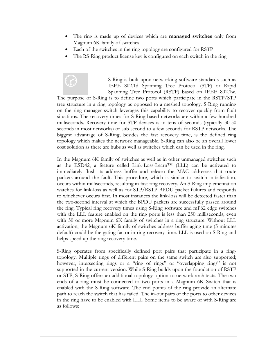 S-ring and lll concepts | GarrettCom Magnum MNS-6K User Manual | Page 151 / 329