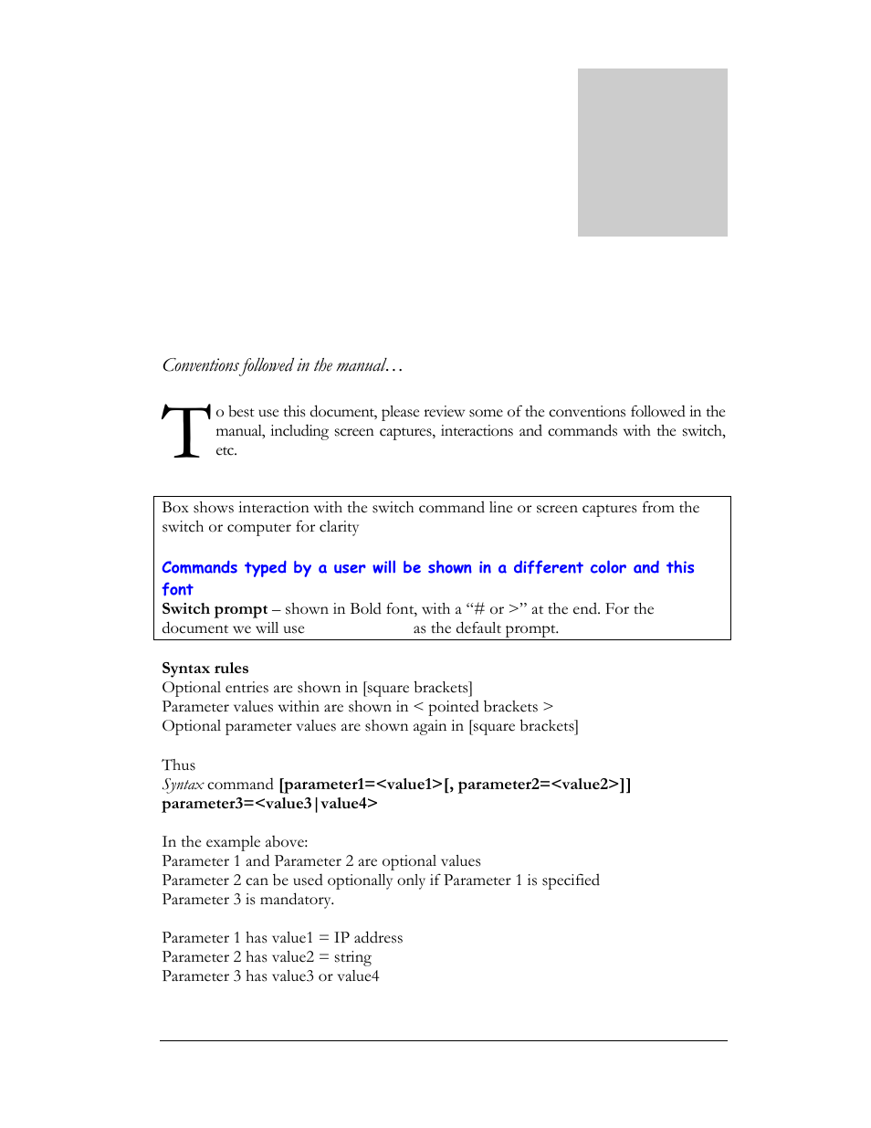 1 – conventions followed | GarrettCom Magnum MNS-6K User Manual | Page 19 / 329