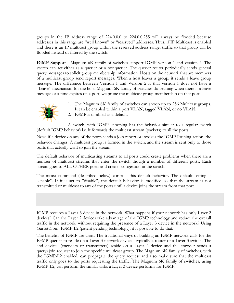 Igmp-l2 | GarrettCom Magnum MNS-6K User Manual | Page 200 / 329