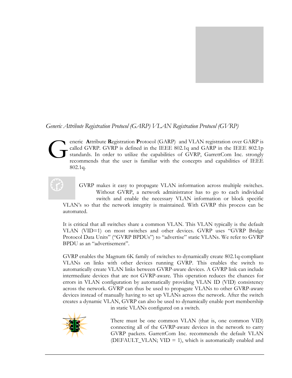 Gvrp concepts, 17 – gvrp | GarrettCom Magnum MNS-6K User Manual | Page 210 / 329