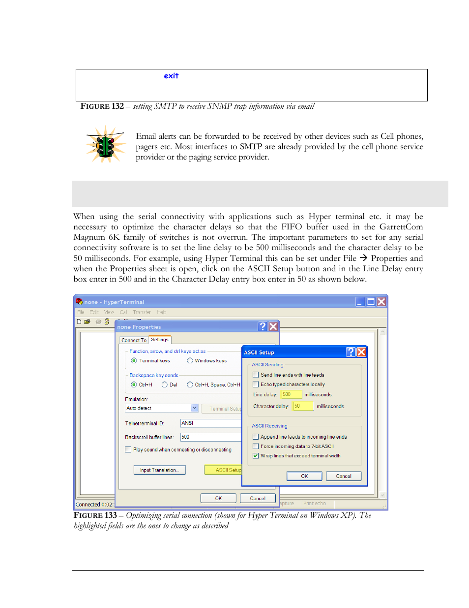 Serial connectivity, Igure | GarrettCom Magnum MNS-6K User Manual | Page 245 / 329