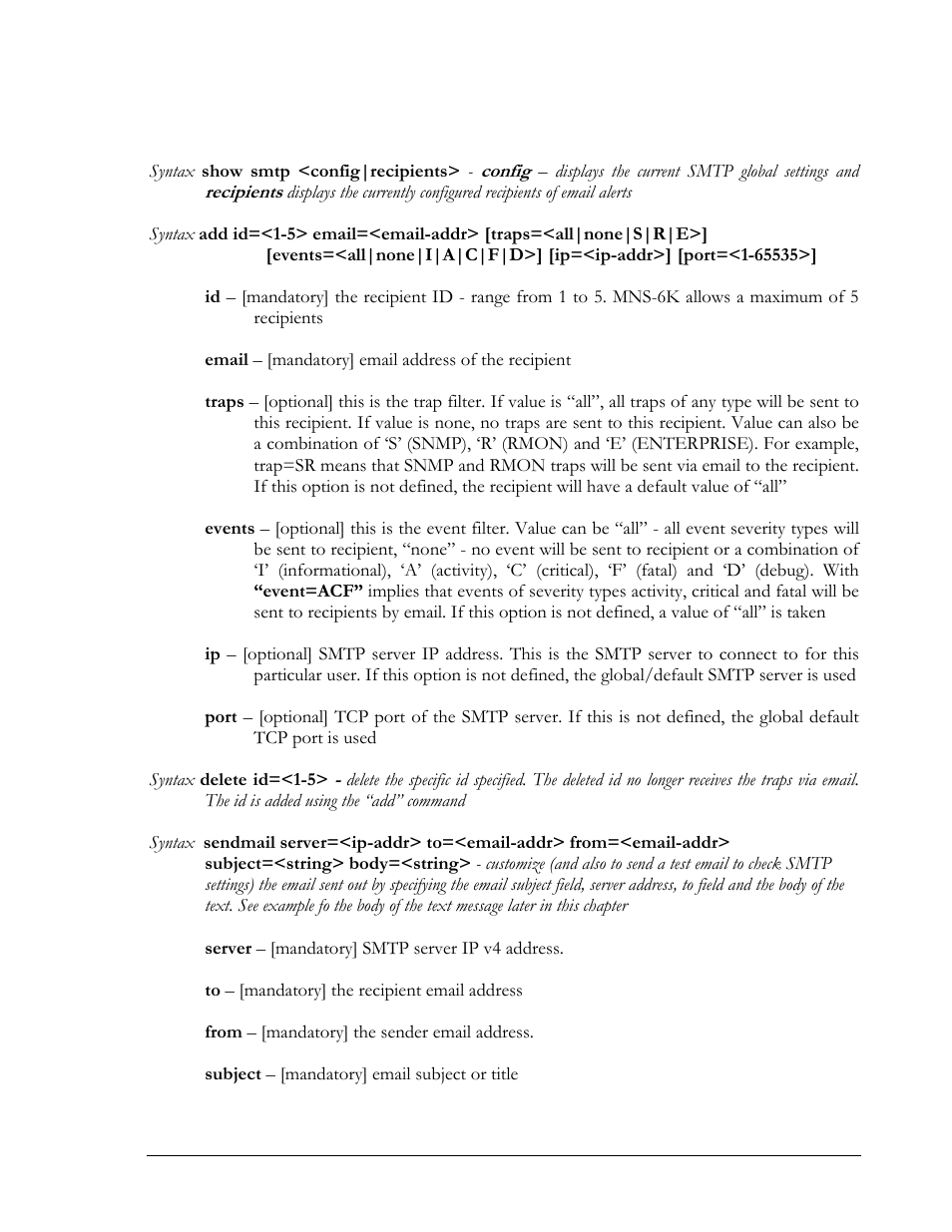 GarrettCom Magnum MNS-6K User Manual | Page 256 / 329