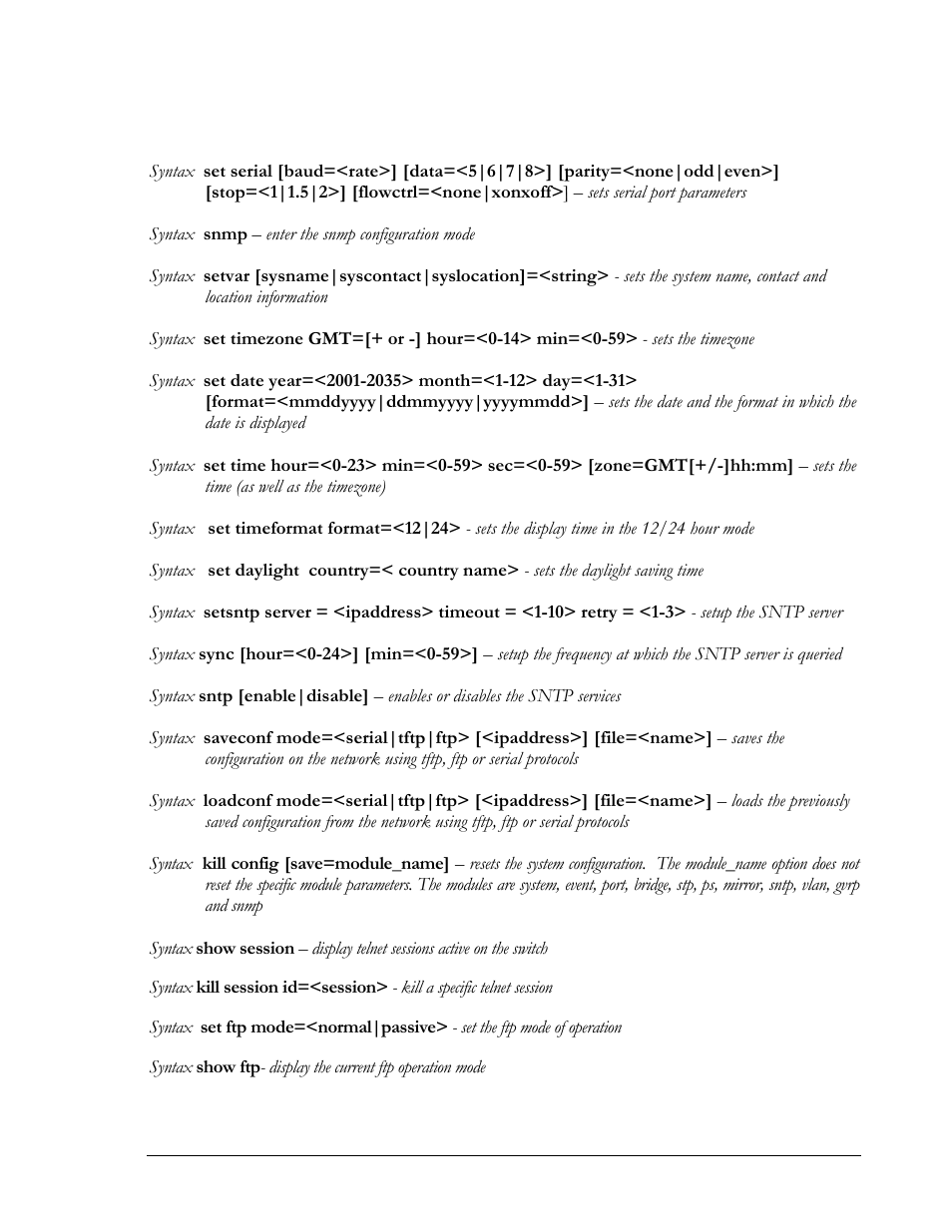 GarrettCom Magnum MNS-6K User Manual | Page 260 / 329