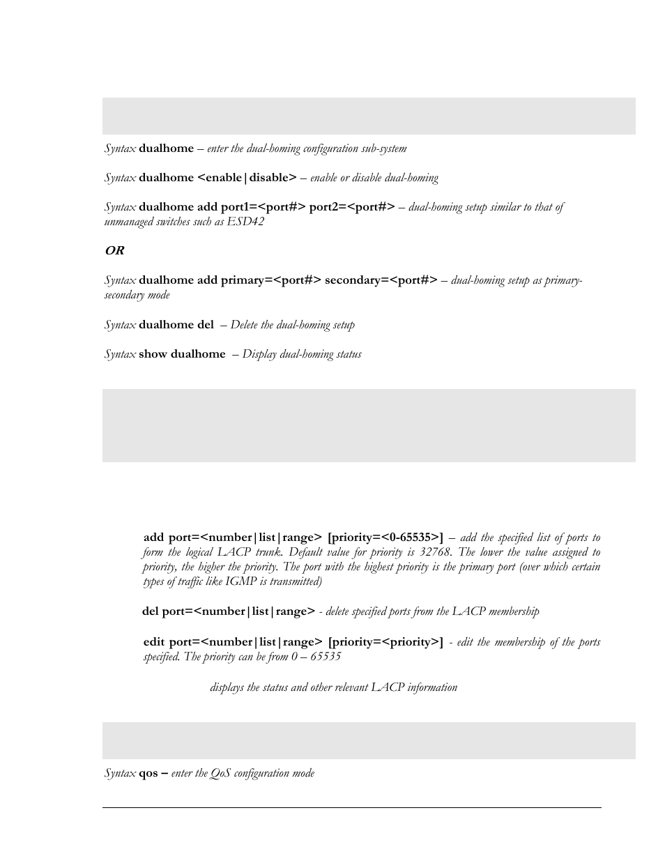 Chapter 13 – dual-homing, Chapter 15 – quality of service | GarrettCom Magnum MNS-6K User Manual | Page 271 / 329