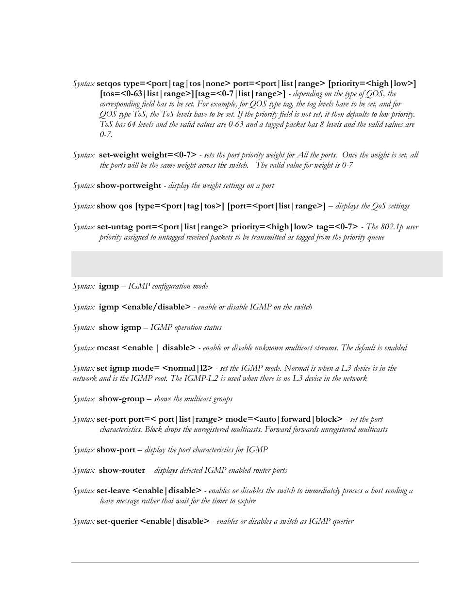 Chapter 16 - igmp | GarrettCom Magnum MNS-6K User Manual | Page 272 / 329