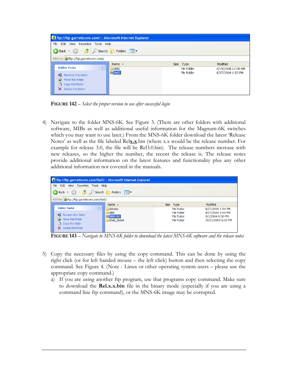 Igure, Release notes | GarrettCom Magnum MNS-6K User Manual | Page 307 / 329