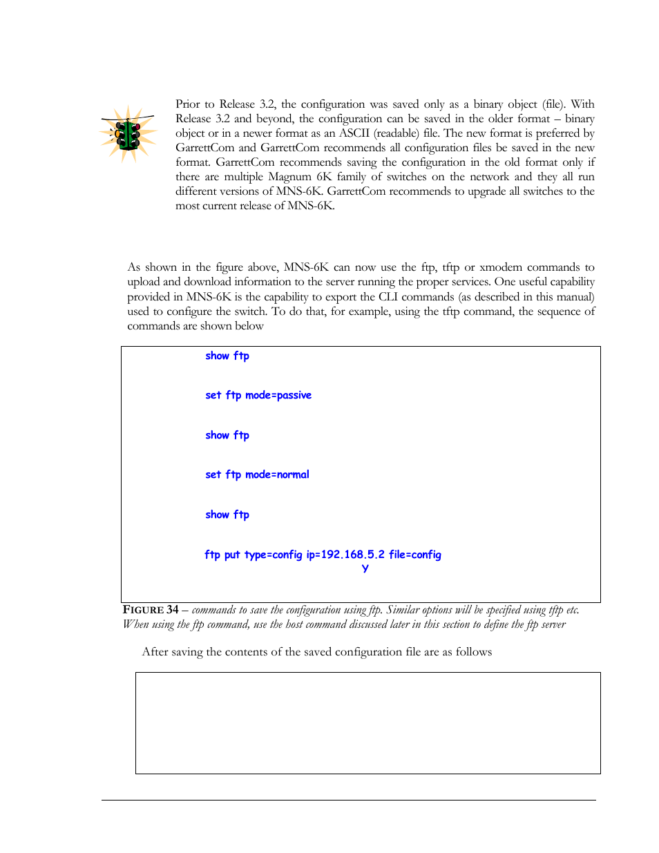 Config files, Igure | GarrettCom Magnum MNS-6K User Manual | Page 49 / 329