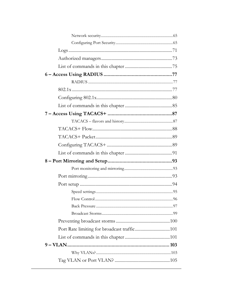 GarrettCom Magnum MNS-6K User Manual | Page 6 / 329