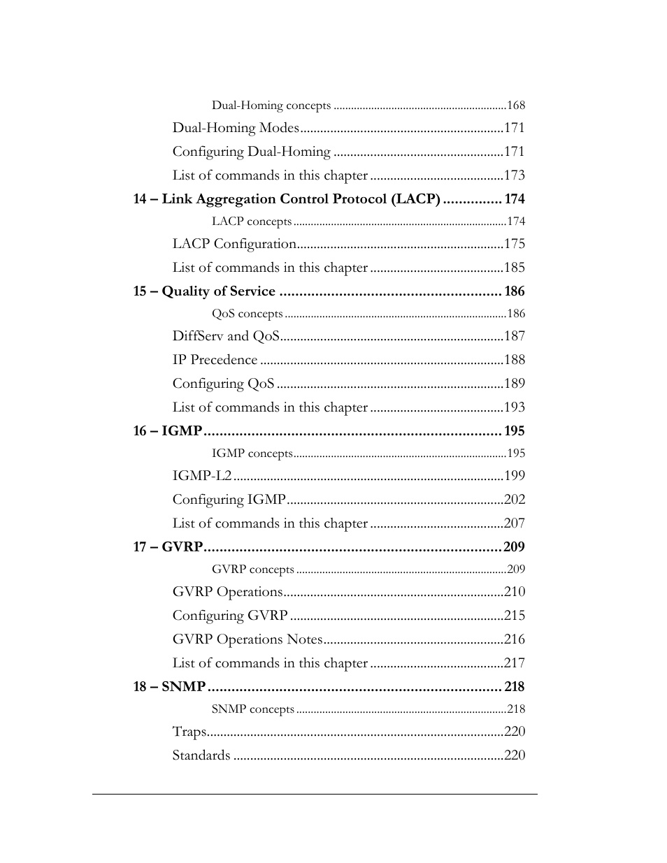 GarrettCom Magnum MNS-6K User Manual | Page 8 / 329