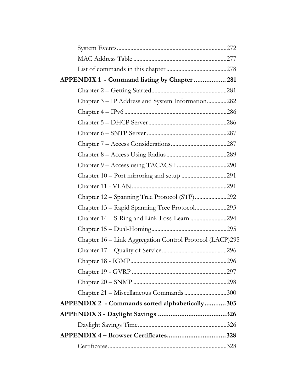 GarrettCom MNS-6K 4.1.4 User Manual | Page 10 / 364