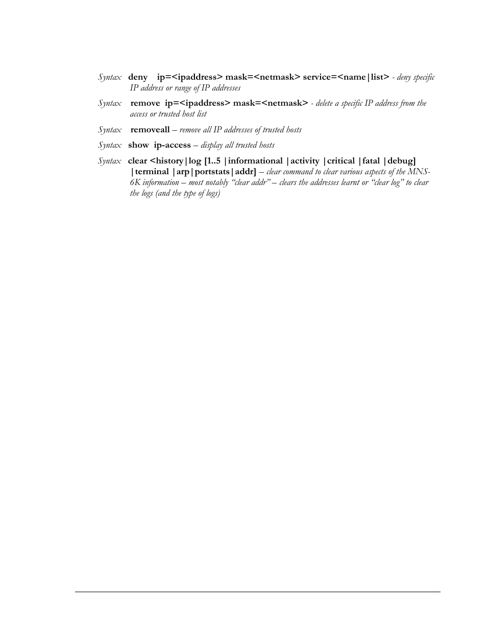 GarrettCom MNS-6K 4.1.4 User Manual | Page 106 / 364