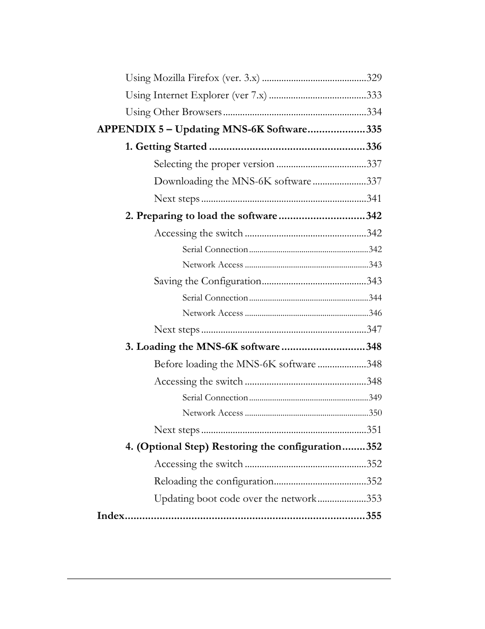 GarrettCom MNS-6K 4.1.4 User Manual | Page 11 / 364