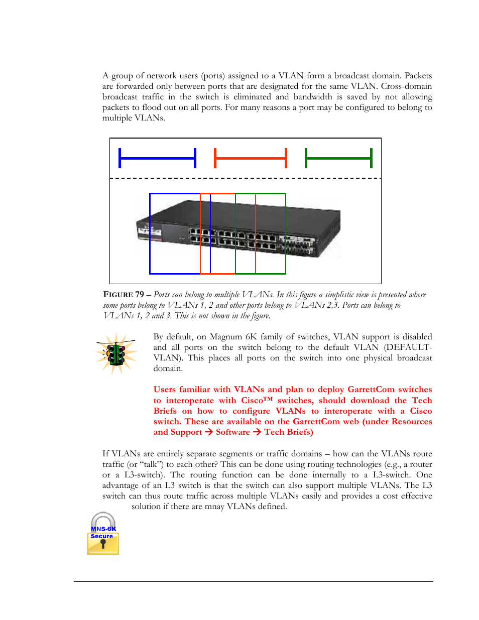 Igure, Segment 1, Segment 1 segment 2 segment 2 | Segment 3 | GarrettCom MNS-6K 4.1.4 User Manual | Page 134 / 364