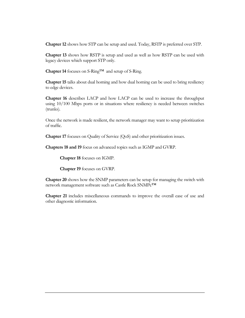 GarrettCom MNS-6K 4.1.4 User Manual | Page 23 / 364