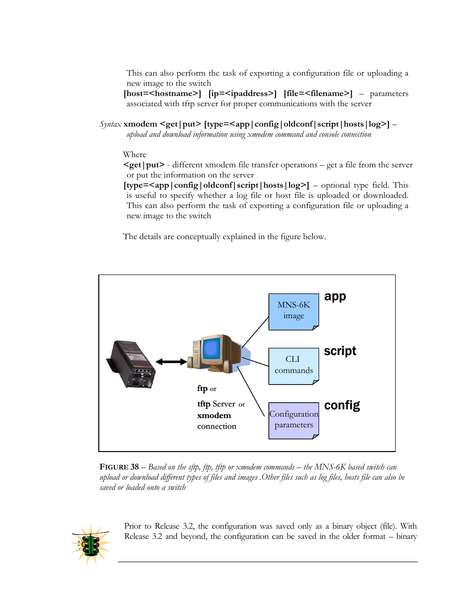 Igure, Config script app | GarrettCom MNS-6K 4.1.4 User Manual | Page 58 / 364