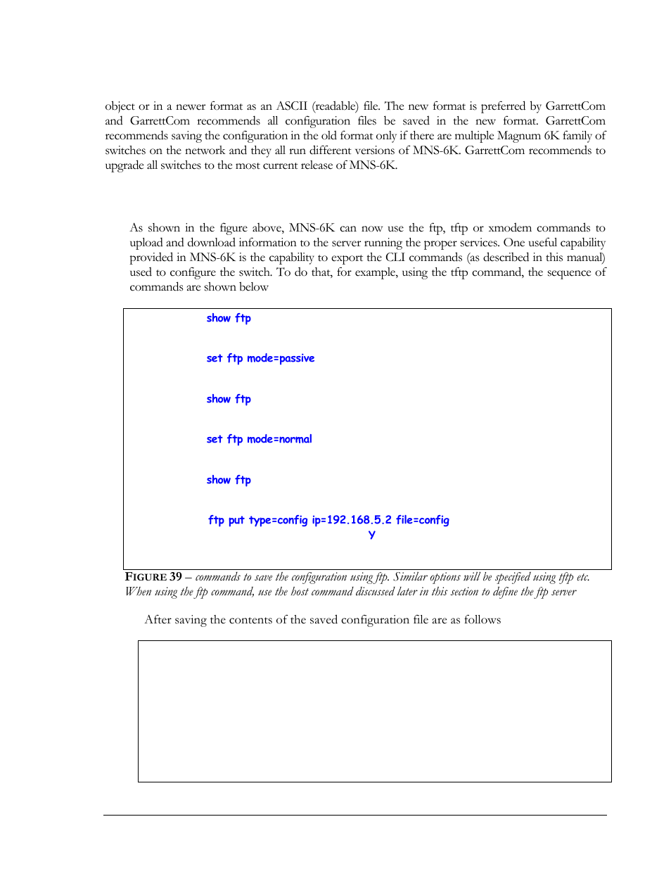 Config files, Igure | GarrettCom MNS-6K 4.1.4 User Manual | Page 59 / 364