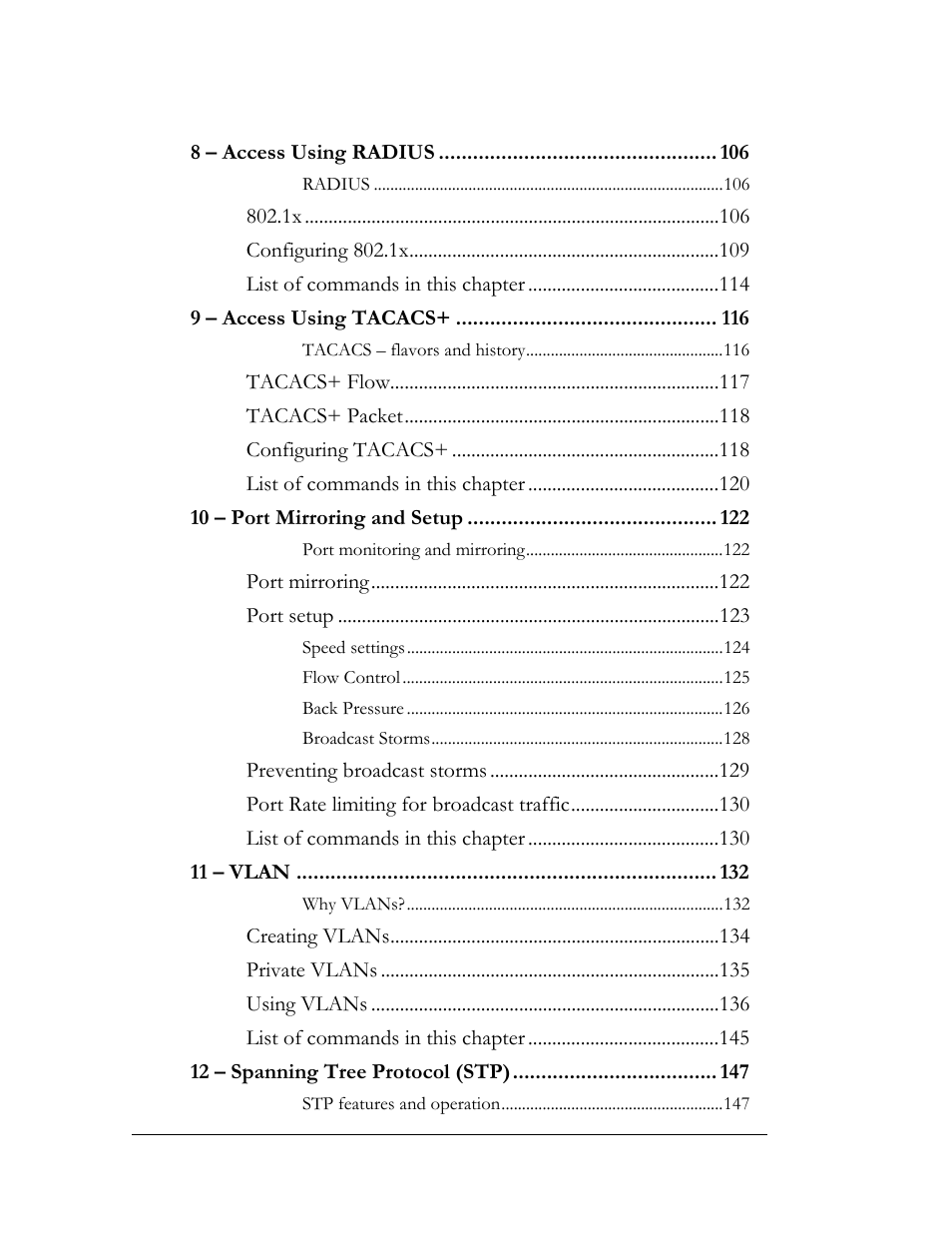 GarrettCom MNS-6K 4.1.4 User Manual | Page 7 / 364