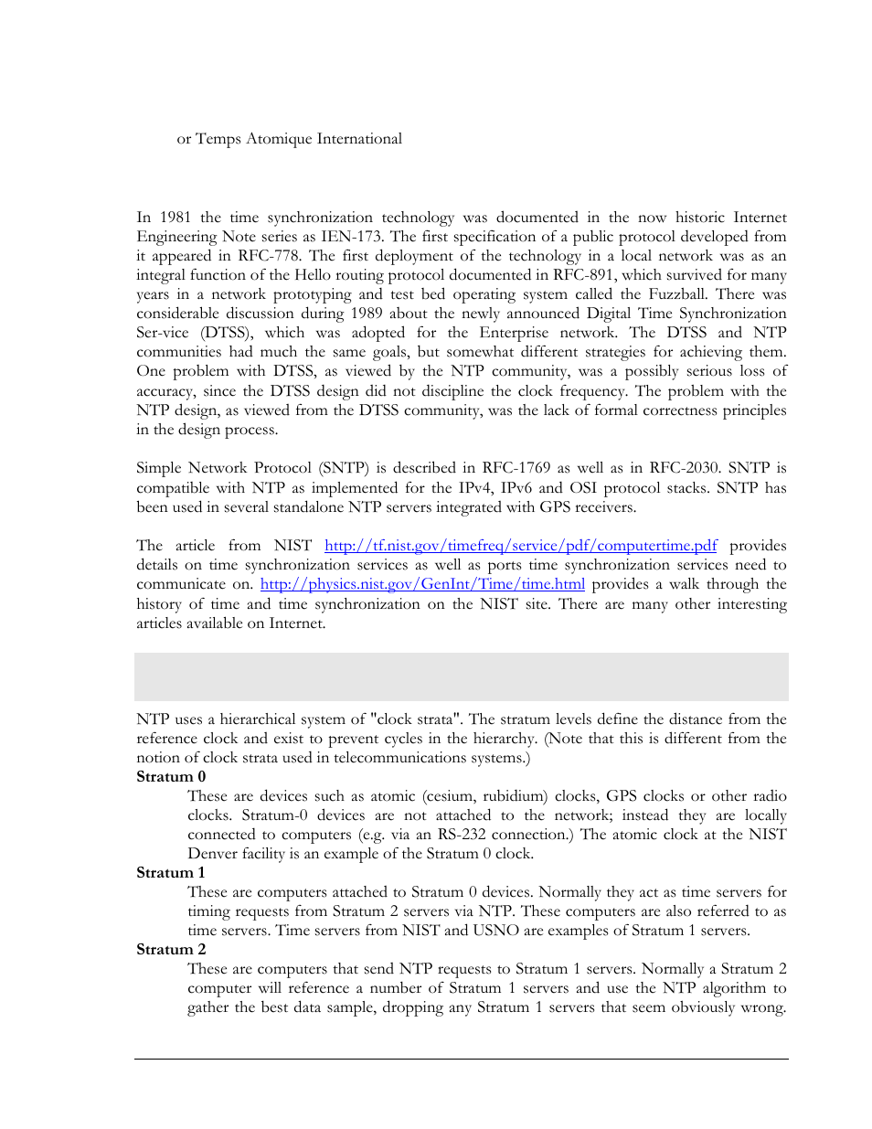 Stratum clocks | GarrettCom MNS-6K 4.1.4 User Manual | Page 86 / 364