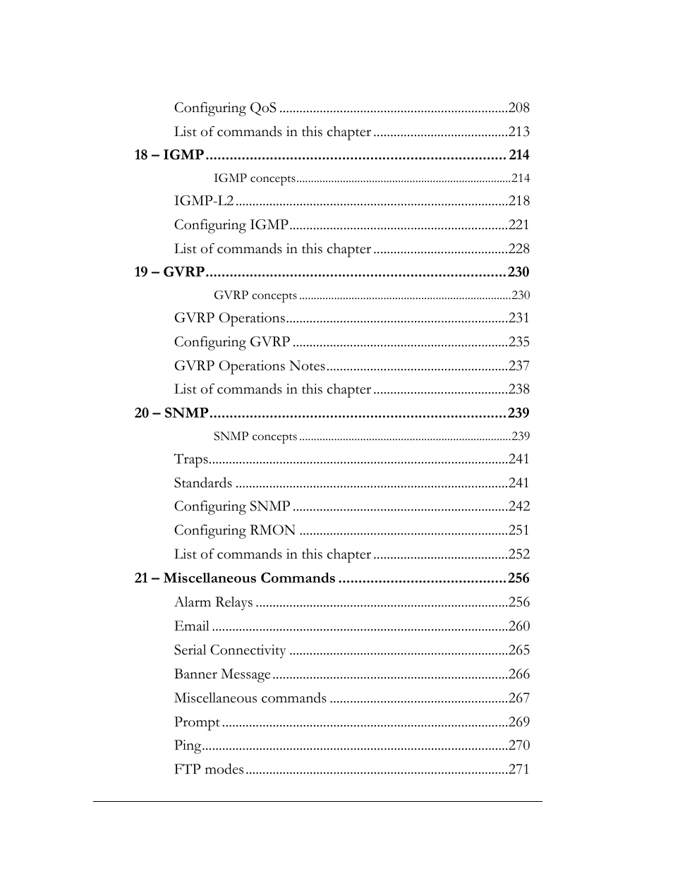 GarrettCom MNS-6K 4.1.4 User Manual | Page 9 / 364