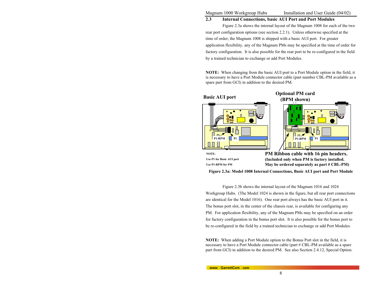 GarrettCom 1008 User Manual | Page 14 / 44