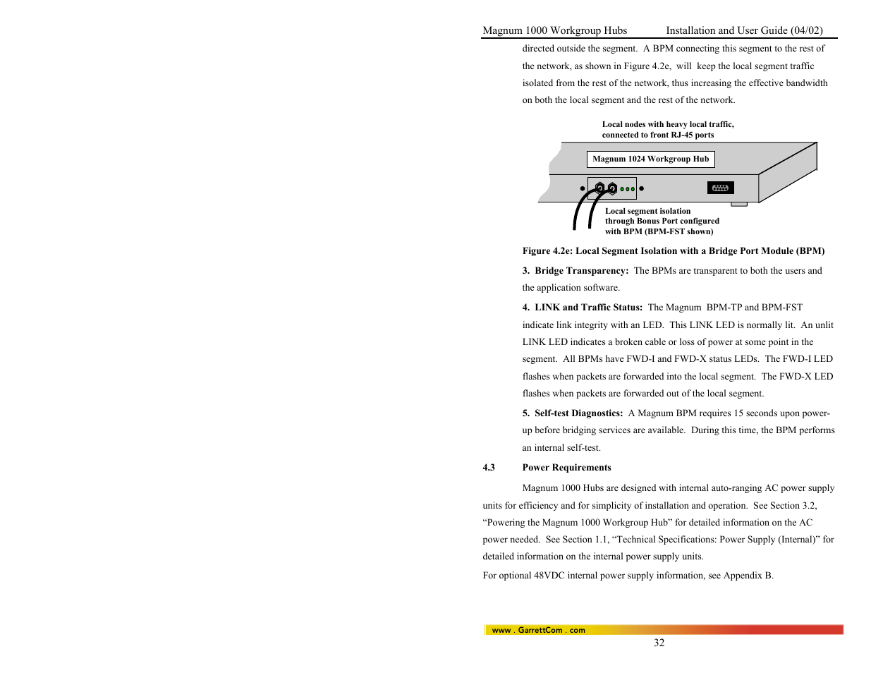 GarrettCom 1008 User Manual | Page 38 / 44