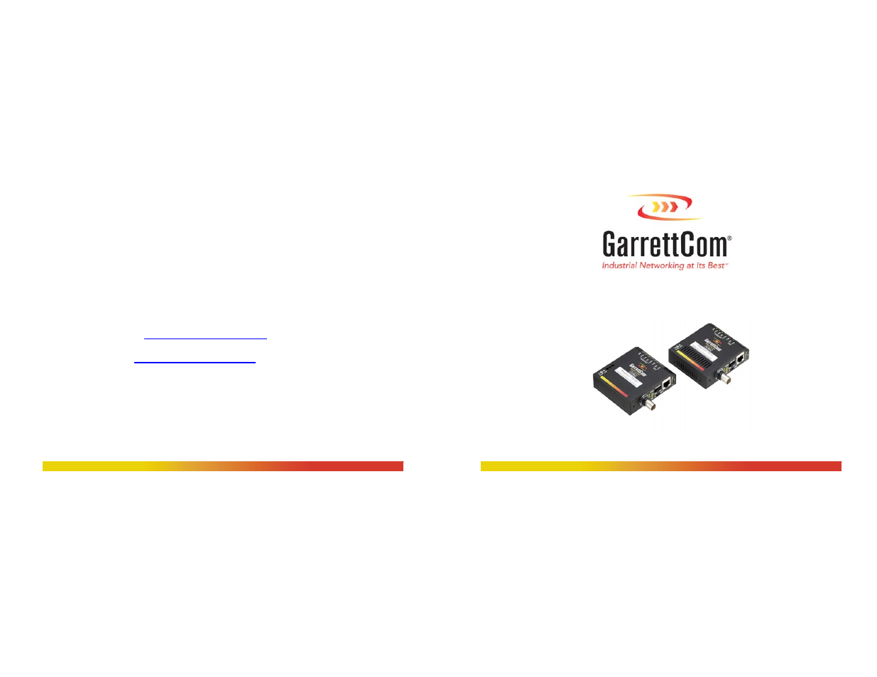 GarrettCom TB14H User Manual | 59 pages