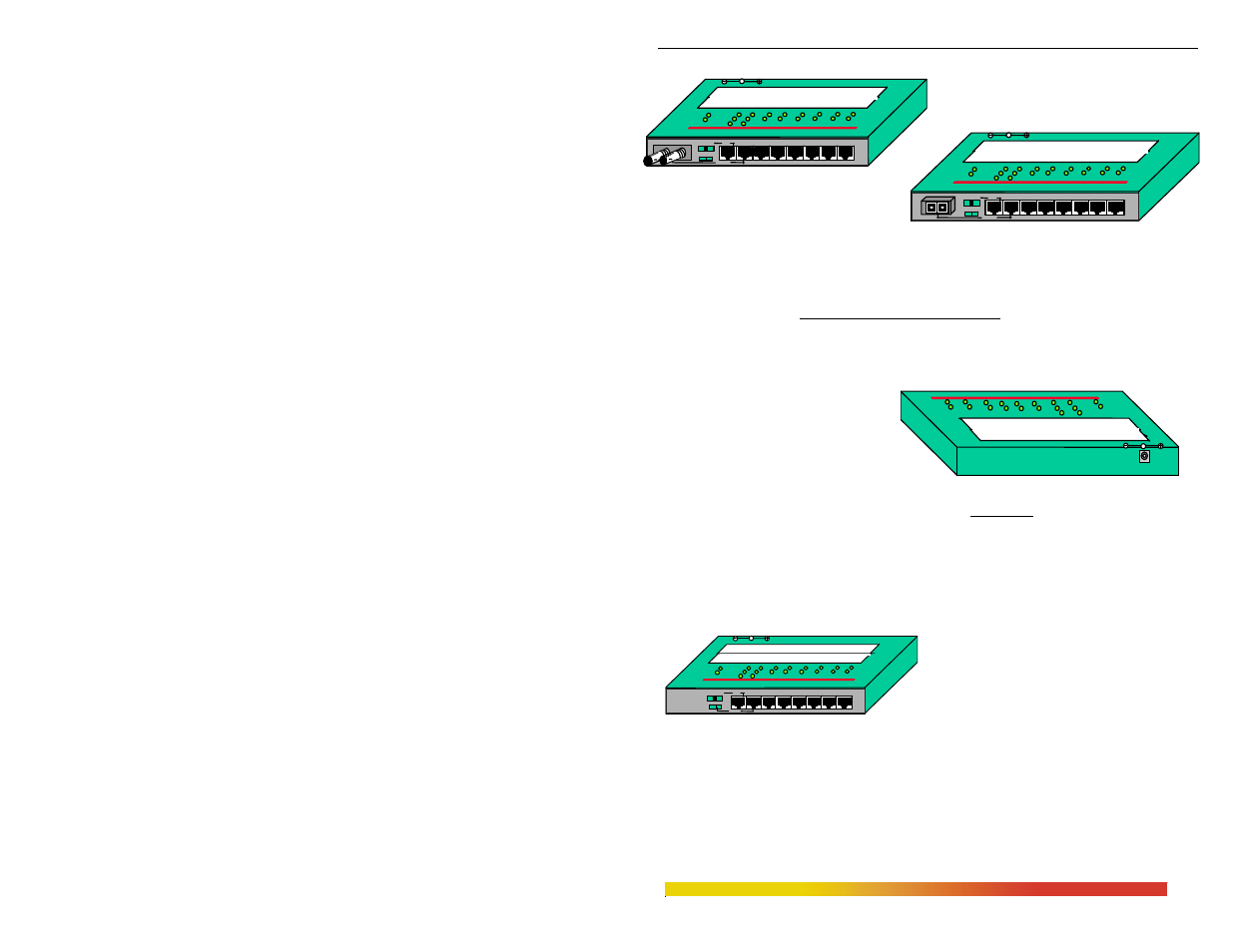 2 magnum ds80c chassis with all rj-45 copper ports, Magnum ds80c chassis with all rj-45 copper ports, Fiber st above, fiber sc at right | GarrettCom MAGNUM DS80F User Manual | Page 11 / 27
