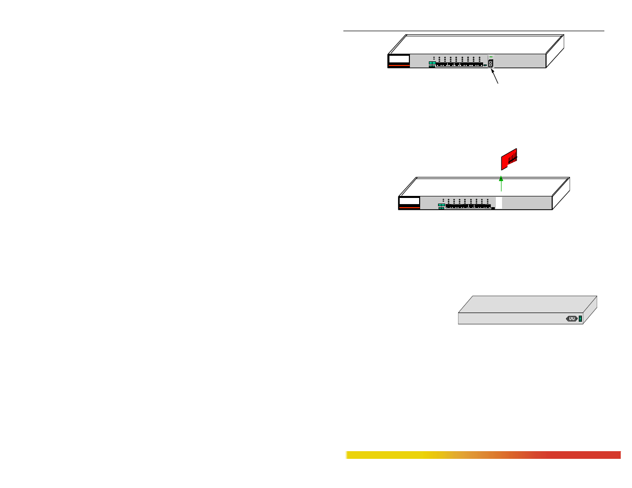 Power error l/a speed f/h uplink, Fh a l, Power err or l/a speed f/h uplin k | Fh f h | GarrettCom 4K-Series User Manual | Page 28 / 45