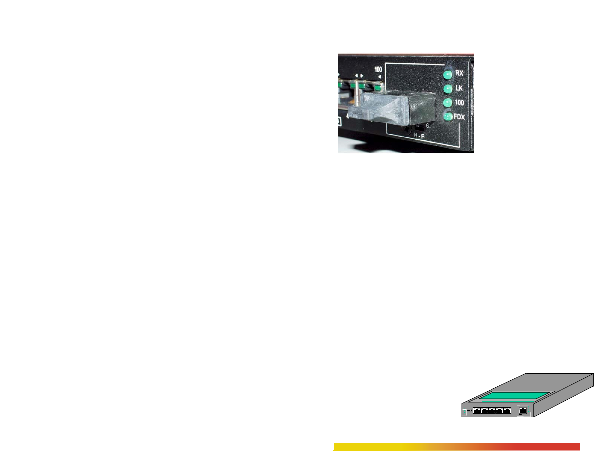 2 fiber port, sc connector for model ds60f | GarrettCom DS50 User Manual | Page 12 / 39