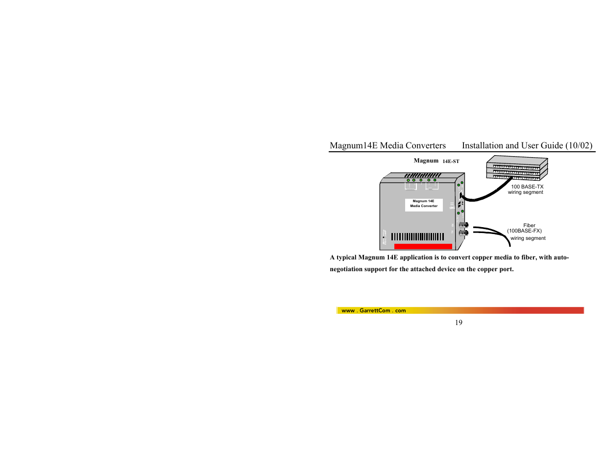 GarrettCom 14E User Manual | Page 27 / 66