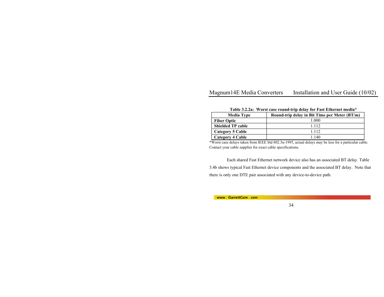GarrettCom 14E User Manual | Page 42 / 66