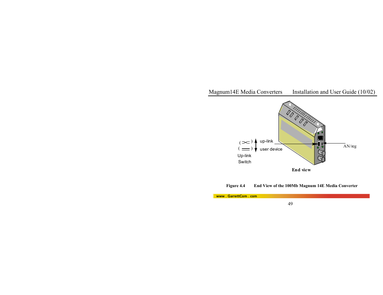 GarrettCom 14E User Manual | Page 57 / 66