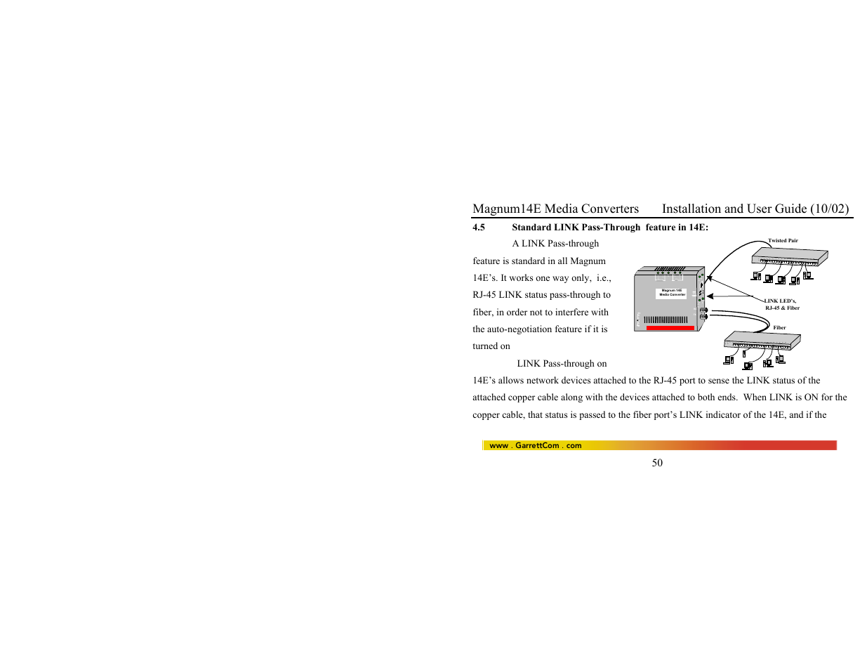 An/f f | GarrettCom 14E User Manual | Page 58 / 66