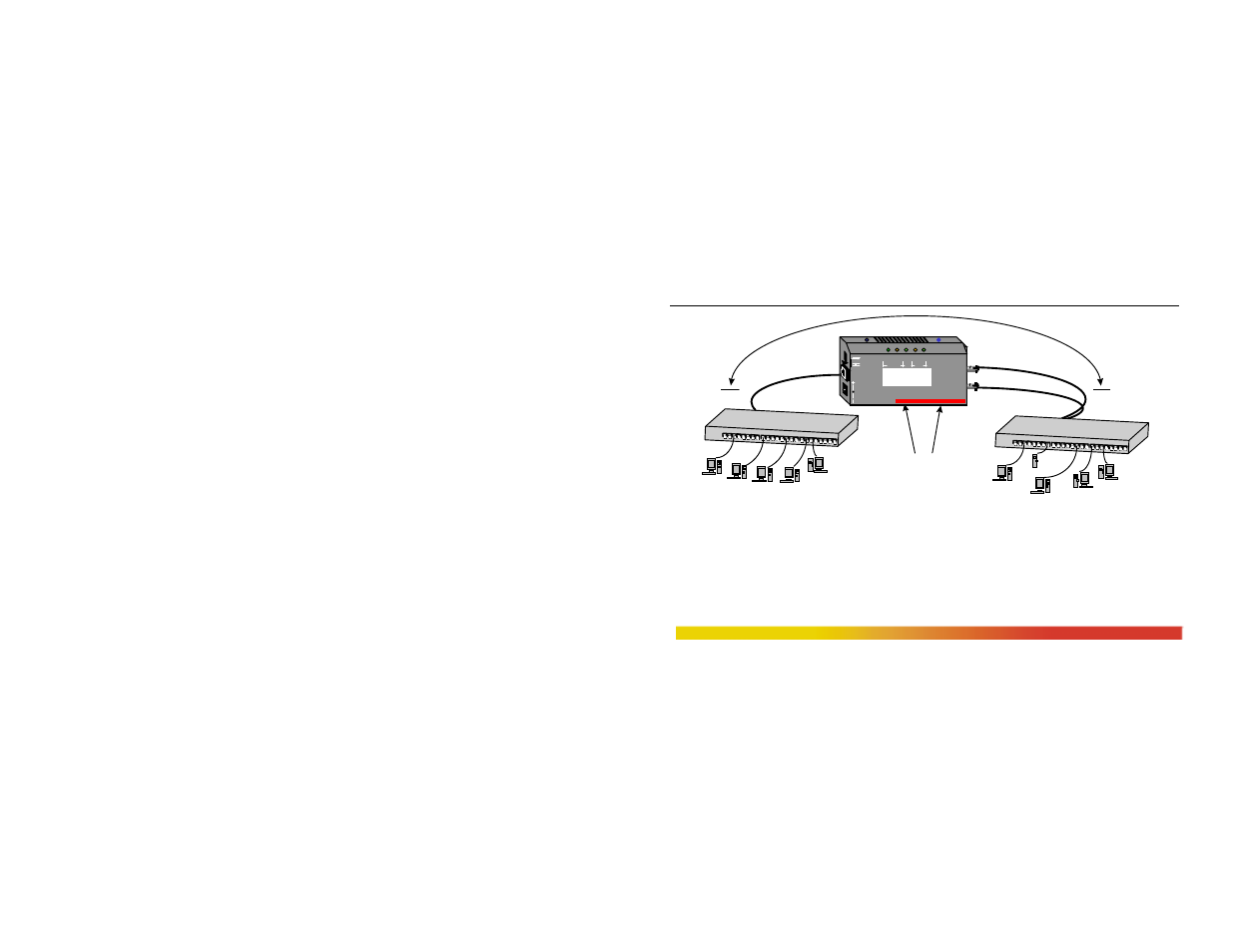 Twisted pair fiber up link | GarrettCom TF14 User Manual | Page 27 / 53