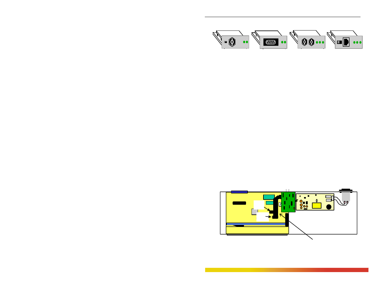 Bonus port for optional pm card (bpm shown) | GarrettCom Magnum 3000 User Manual | Page 20 / 59