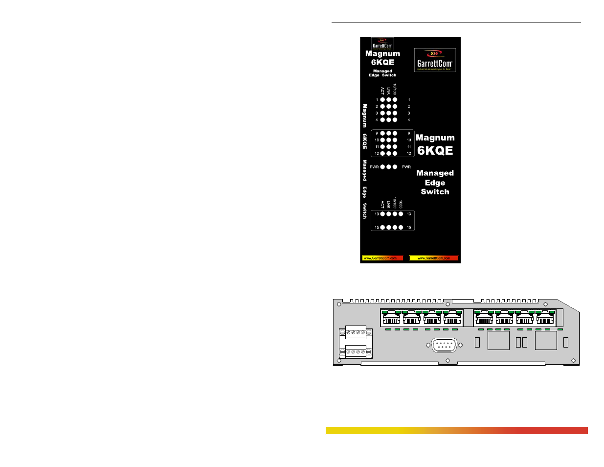 GarrettCom MAGNUM 6KQE User Manual | Page 35 / 50