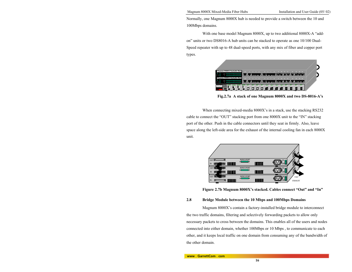 GarrettCom 8000X User Manual | Page 23 / 63