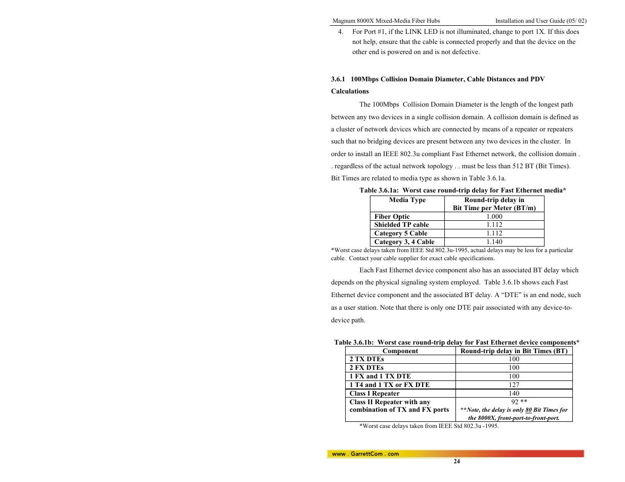 GarrettCom 8000X User Manual | Page 31 / 63