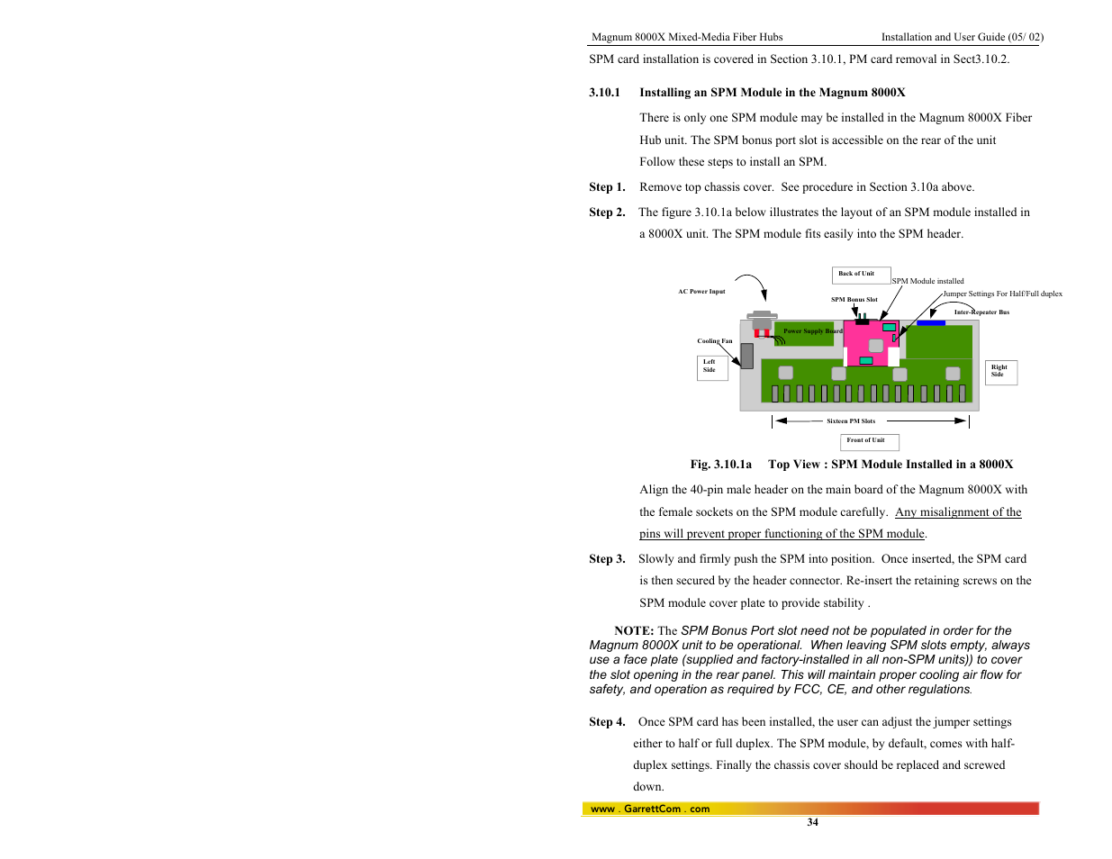 GarrettCom 8000X User Manual | Page 41 / 63