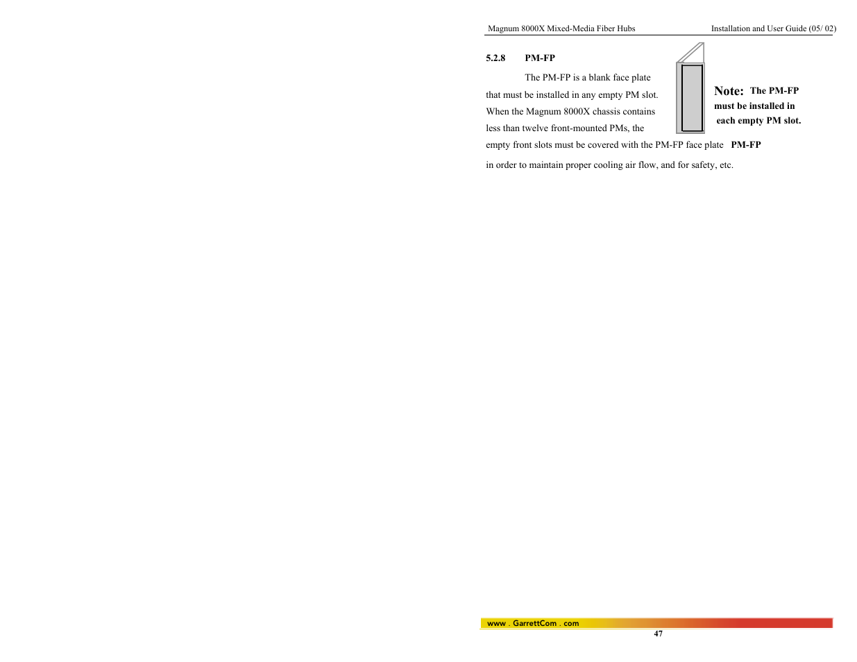 GarrettCom 8000X User Manual | Page 54 / 63