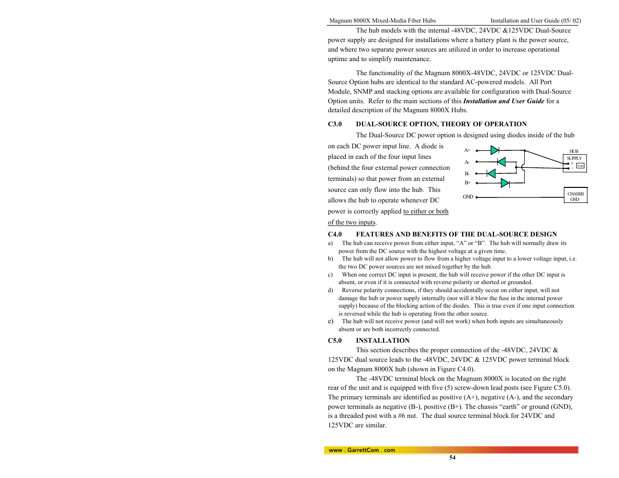 GarrettCom 8000X User Manual | Page 61 / 63