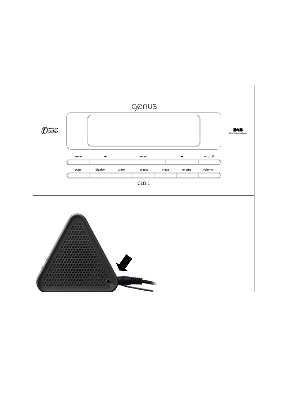 Product diagrams, 3 product diagrams | GENIUS GEO -1 User Manual | Page 5 / 14