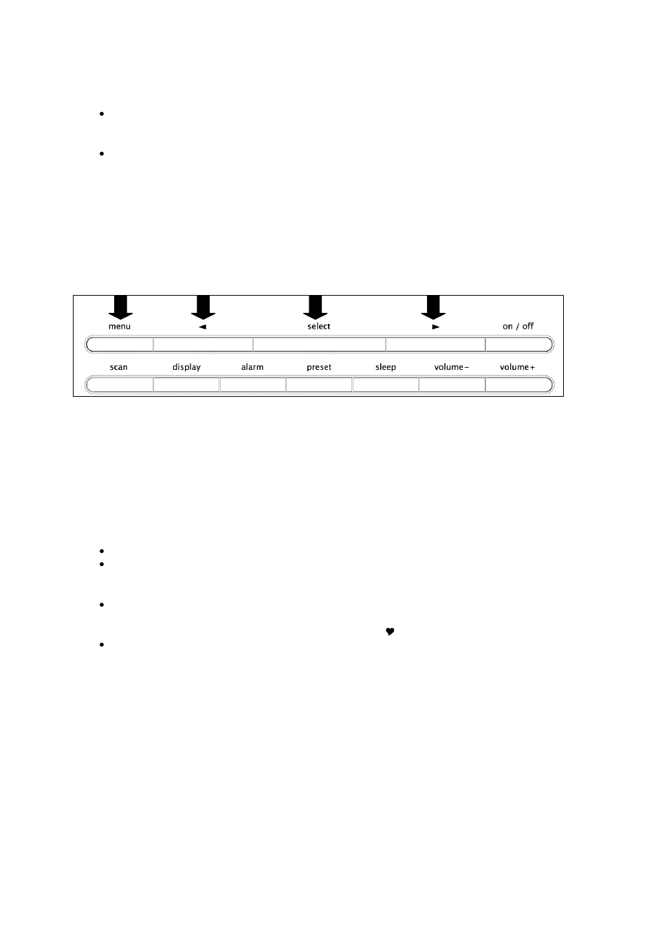Menu options, Station order, 6 menu options | GENIUS GEO -1 User Manual | Page 9 / 14