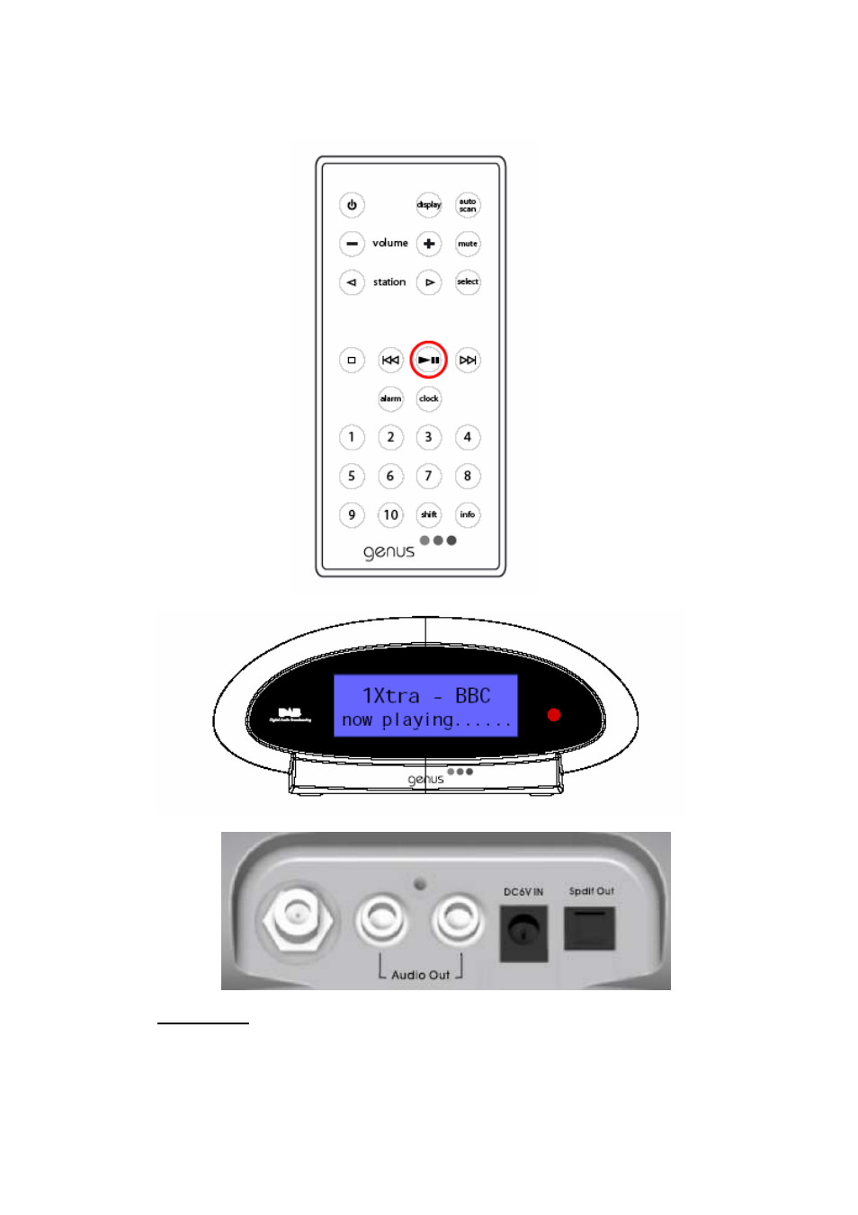 3 product diagrams | GENIUS DU1/DU2 User Manual | Page 5 / 14