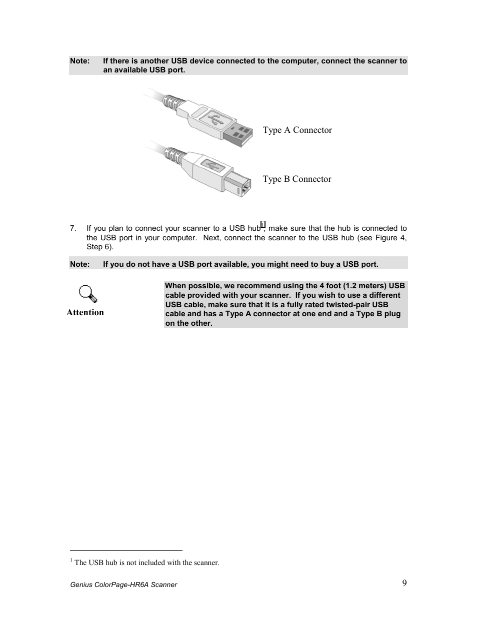 GENIUS COLORPAGE HR6A User Manual | Page 11 / 33