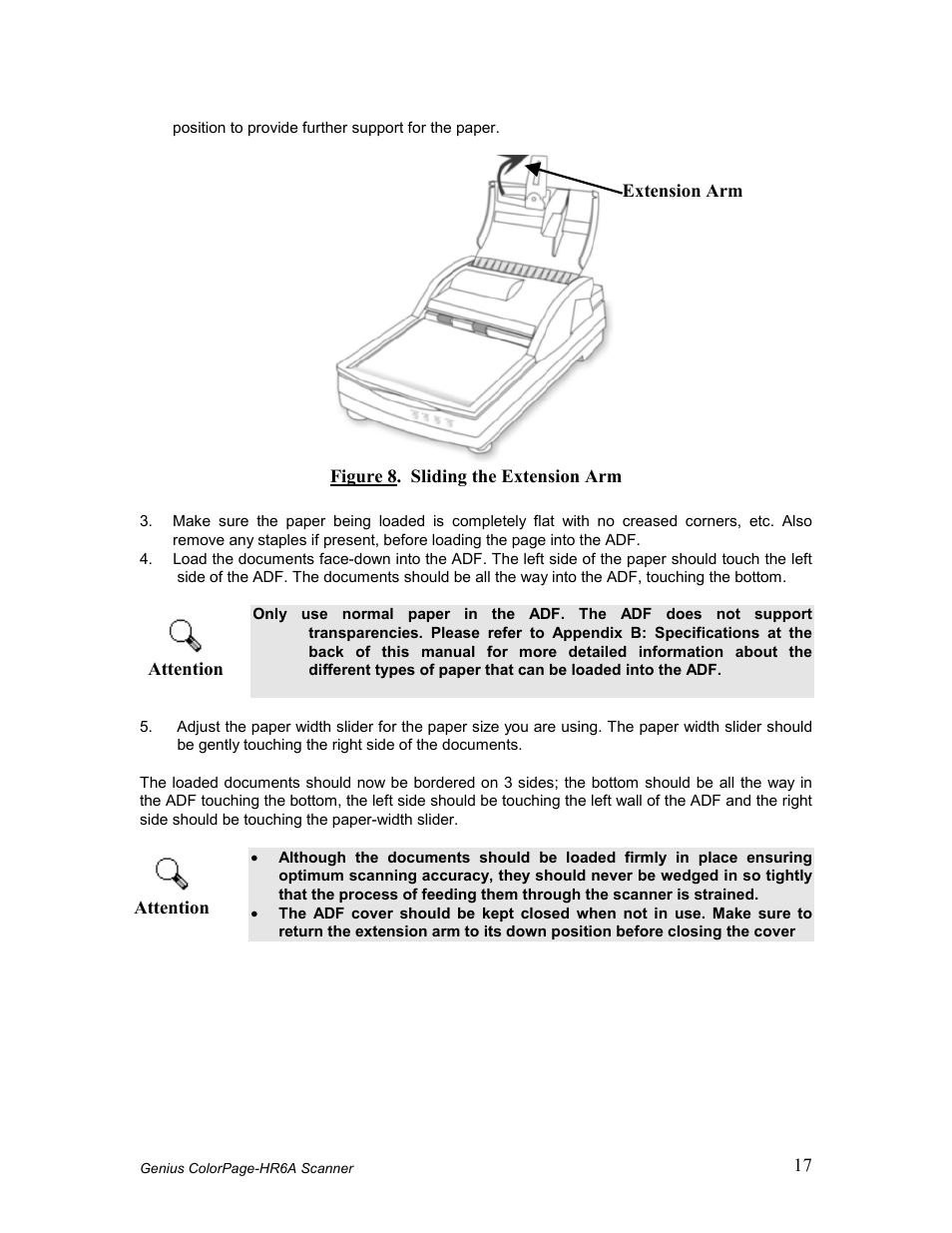 GENIUS COLORPAGE HR6A User Manual | Page 19 / 33