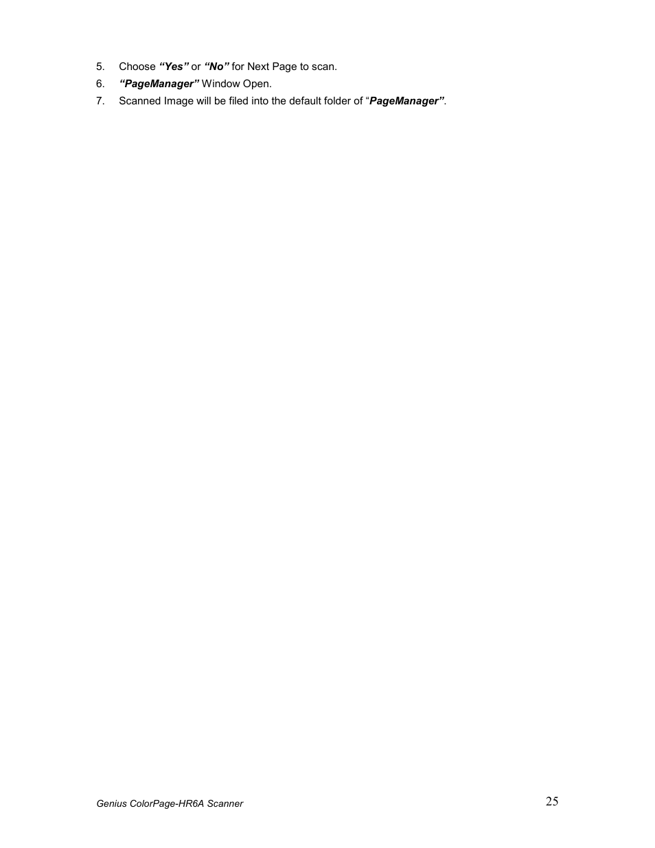 GENIUS COLORPAGE HR6A User Manual | Page 27 / 33